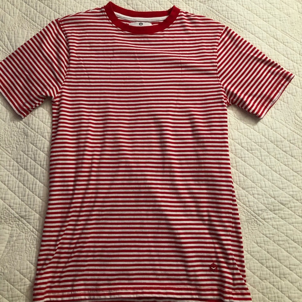 Red Short-Sleeved Shirt